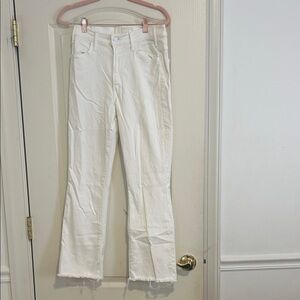 MOTHER Flare White Women's Jeans